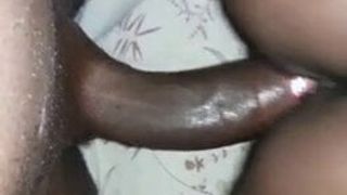 Jamaican slut riding the dick on the edge