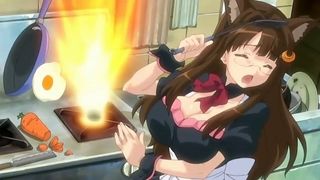 (Issho no H Shiyo 3) Obedient Cat Maid fucks her Master